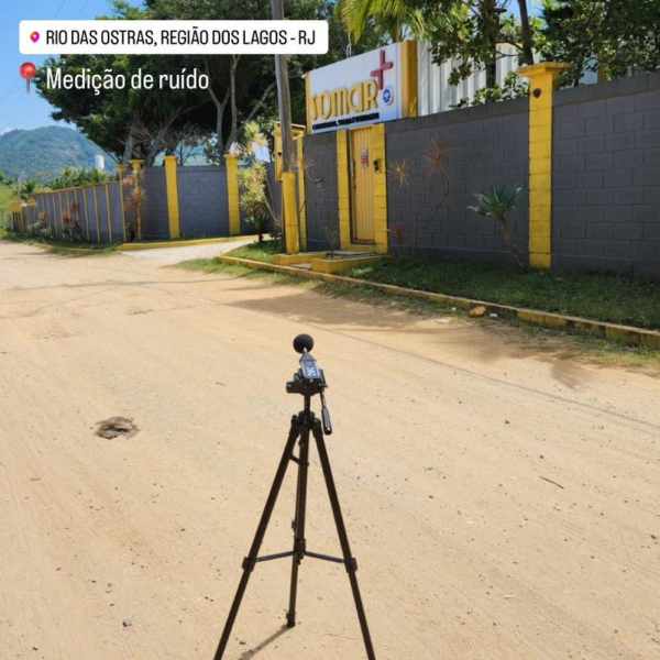 Avaliação de ruído para a elaboração de Laudo
